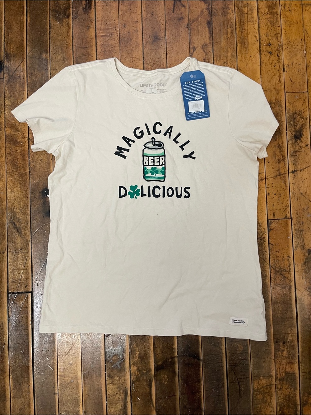 NWT life is good tee shirt
